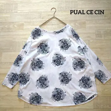 PUAL CE CIN 퓨어세신 자수 코튼 튜닉