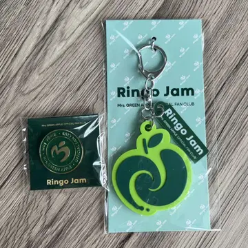 Mrs. GREEN APPLE Ringo Jam 키링 핀 배지