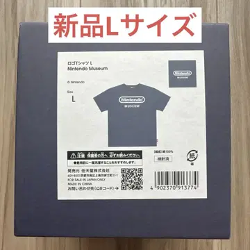 [할인 있음] Nintendo Museum T셔츠 L 사이즈 그레이