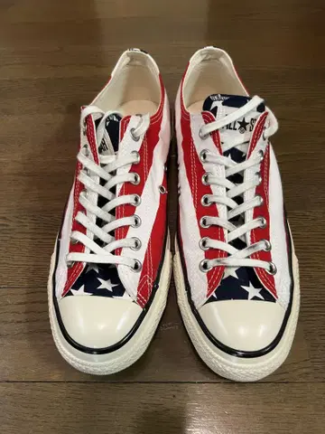 컨버스 미국 국기 패턴 사이즈 US9.5
