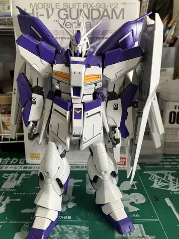 MG 하이뉴 건담 ver.ka 건담 프라모델 조립 완료