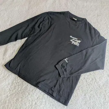 PIKO 피코 블랙 롱 T 하와이안