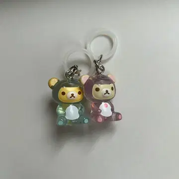 리락쿠마 메지루시 액세서리 4개 세트