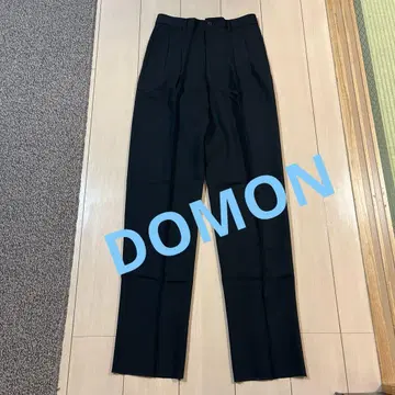 DOMON 도몬 슬랙스 M 블랙 미사용 모 100%