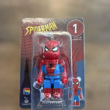 BE@RBRICK (베어브릭) 해피 복권 스파이더맨 1번