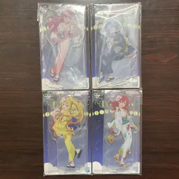 제일복권 봇치더록 VOLUME 4 아크릴 스탠드 4종 세트