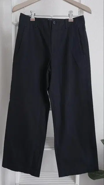 MARGARETHOWELL 마가렛호웰 네이비 와이드 팬츠 사이즈 1