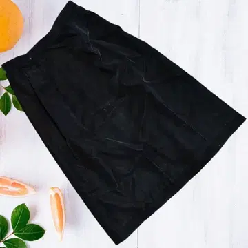 스커트 무릎 기장 타이트 스커트 벨로아 벨벳 레이온 M 포멀