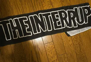 THE INTERRUPTERS 새상품급 타월 블랙