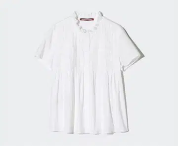 유니클로 COMPTOIR DES COTONNIERS 반팔 셔츠 화이트
