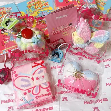 Mellojoy 스퀴즈 도파민 스위트 하트 피크닉 소풍