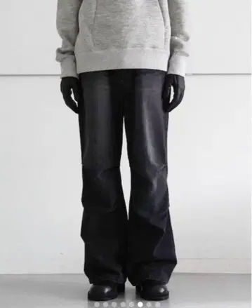 ICE & TECHNO ARMY DENIM 'BLACK'
