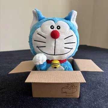 도라에몽 도라타로 봉제 인형 파랑