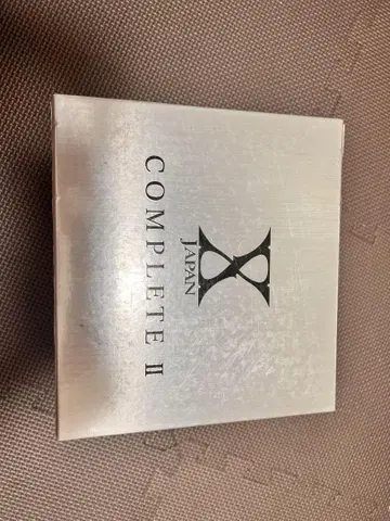 xjapan 컴플리트 박스 결품 있음