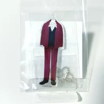 역전재판 의상 아크릴 키링 미츠루기 레이지 캡콤 스토어