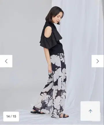그레이스 콘티넨탈 플라워 이지 팬츠