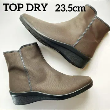탑 드라이 숏부츠 방수 23.5cm 고어텍스 사이드 지퍼 신발