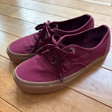 새상품급 VANS 오센틱 24.0cm