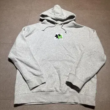 Huf 후드티 풀오버 맨투맨 그레이 스트릿 두꺼운 원단 L