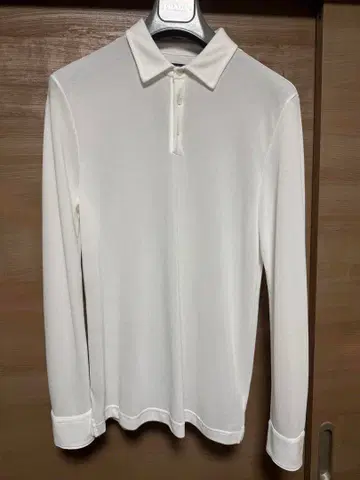 [ 미사용 새상품 ] ZANONE 아이스 코튼 긴팔 피케 셔츠