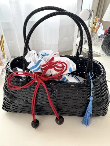 블랙 일본 의류용 백 카고백