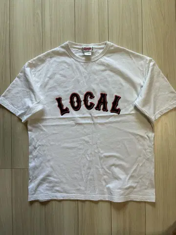 LOCAL CUTRATE 양면 프린트 T셔츠 L 사이즈