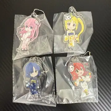 제일복권 보컬로이드 밴드 아크릴 키링 세트