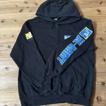 XLARGE x ARMY 콜라보 후드티