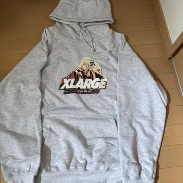 XLARGE 그레이 후드티 M 사이즈