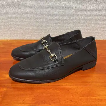 루타 롱 리 가죽 비트 바부쉬 짙은 갈색 다크 브라운 24cm