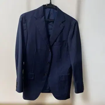 유니버설 랭귀지 네이비 테일러드 자켓