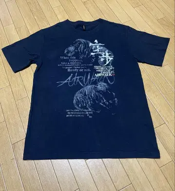 AIR WALK 반팔T셔츠 일본어 로고 공보