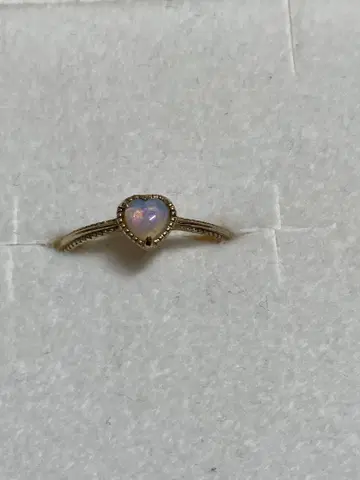 ete k10 오팔 반지 하트