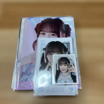 이코러브 오토시마 리사 브로마이드 미니 사진 ID 사진 묶음 판매