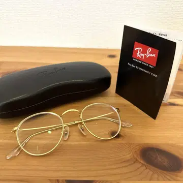Ray Ban 안경 골드