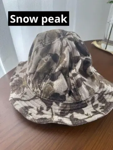 스노우피크 Snow Peak 카모플라쥬 버킷 햇 M 사이즈