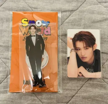 Snow Man 무카이 코지 아크릴 스탠드 힐끔 보기 카드