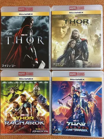 THOR 시리즈 Blu-ray 4작품 세트