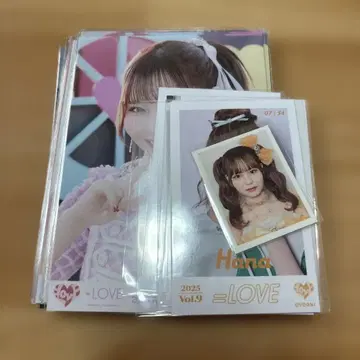 이코라부 오바 하나 브로마이드 미니 사진 ID 사진 묶음 판매