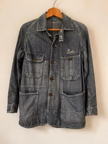 WAREHOUSE 데님 에이징 커버올