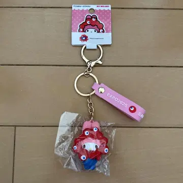 오사카 만박 회장 한정판 마이멜로디 미야쿠미야쿠 산리오 키링