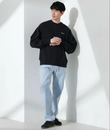 나노 유니버스 'TIMELESS WARDROBE' 레귤러 핏 데님