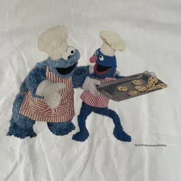 SESAME STREET MARKET 티셔츠 S 사이즈