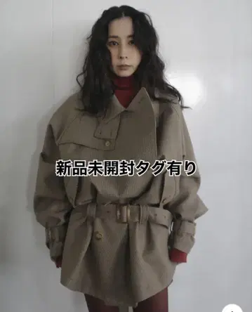 AMERI VINTAGE DADDY MIDI TRENCH COAT