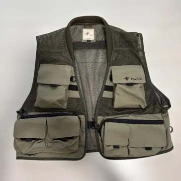 Foxfire 엑스퍼트 메쉬 베스트 카키 XL