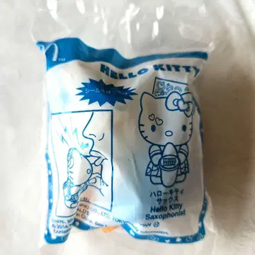 헬로키티 색소폰 연주자 피규어