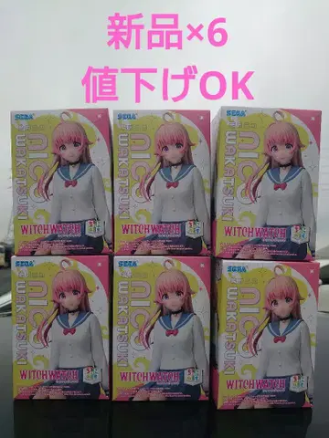 위치워치 와카츠키 니코 쵸코노세 프리미엄 피규어 x 6