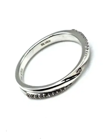 THE KISS SILVER 메시지 반지 9호