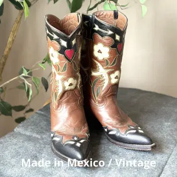 MONTANA 빈티지 웨스턴 부츠 Made in Mexico