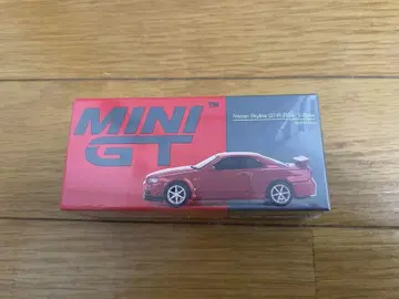 MINIGT 닛산 스카이라인 GT-R (R32) V-Spec 레드